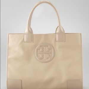 Tan Tory Burch Tote